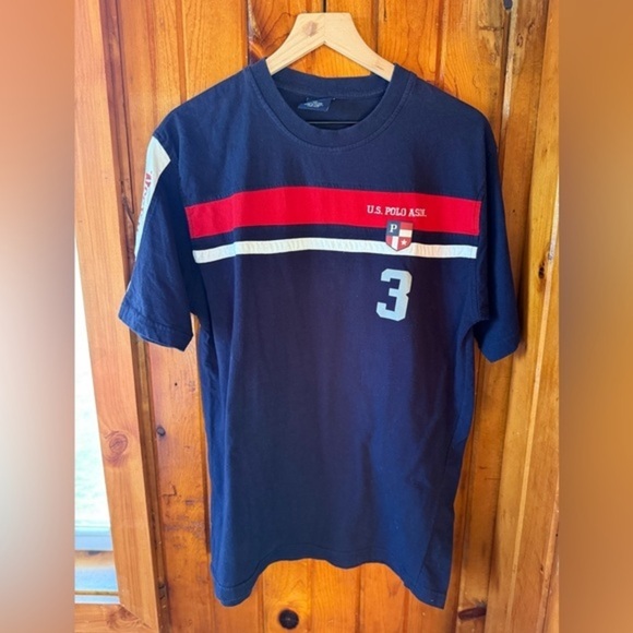 Vintage U.S. Polo Assassin Shortsleeved Tee Mens‎ size XL - Picture 1 of 5
